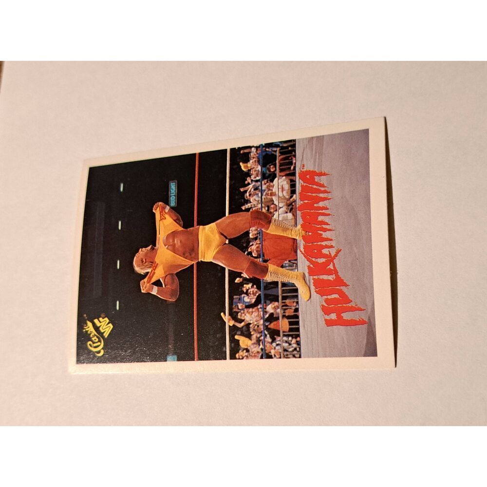 Vintage 1990 WWF Hulk Hogan Trading Card #90 Classic Titan Sports